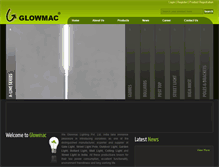 Tablet Screenshot of glowmac.com